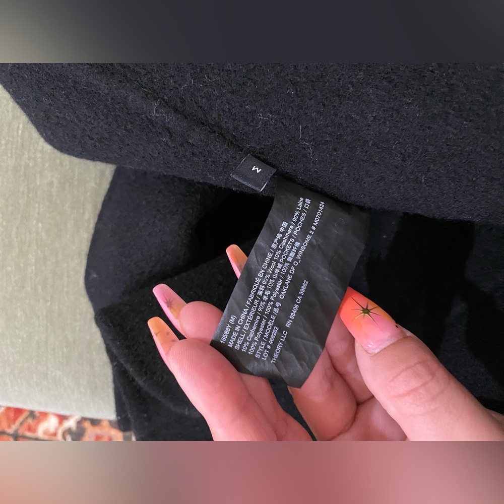 Theory Cashmere Wrap Coat - Picture 4 of 4